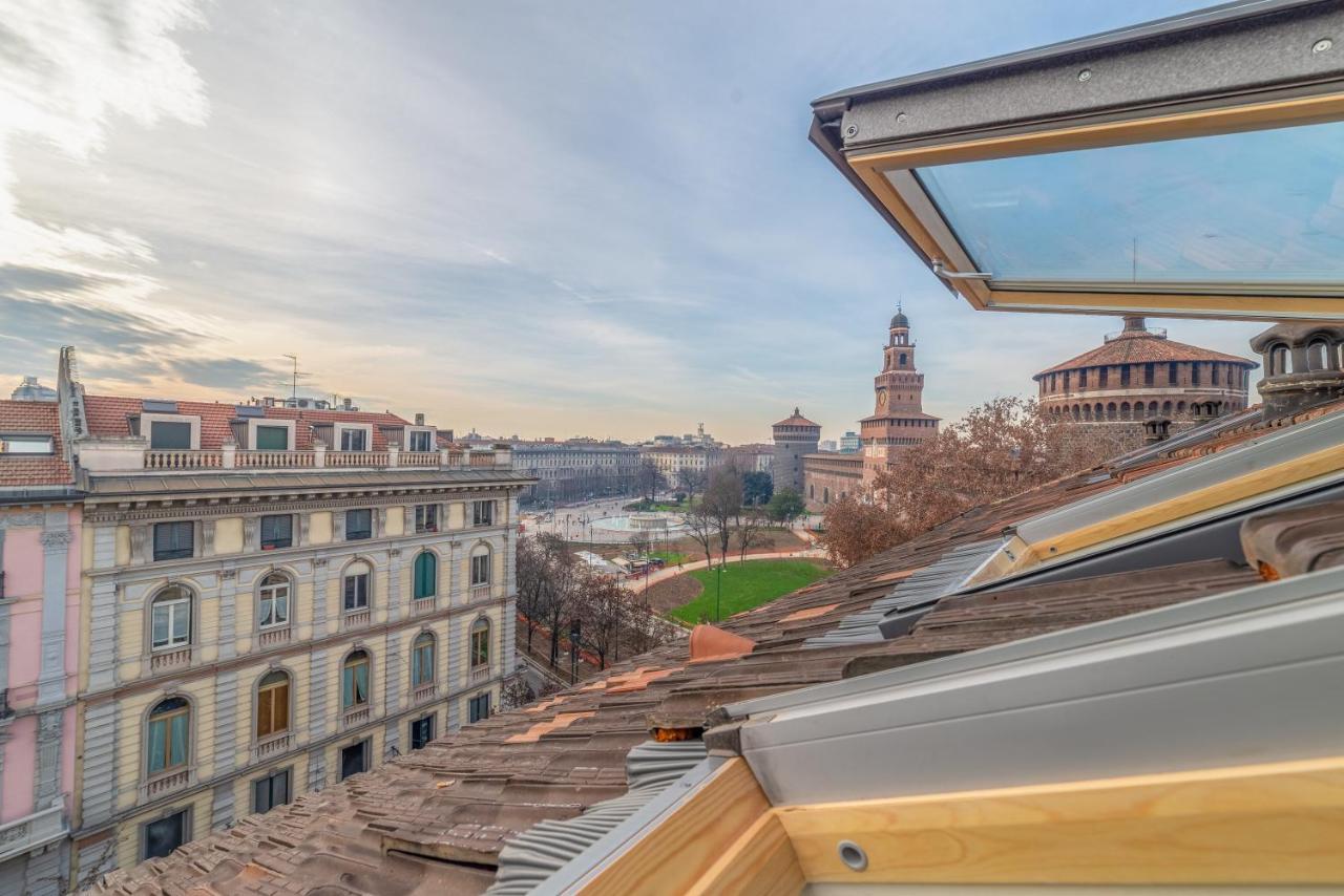 Brera - Sella Charme Apartment Castle View Мілан Екстер'єр фото